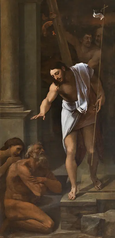 Christ's Descent into Limbo Sebastiano del Piombo